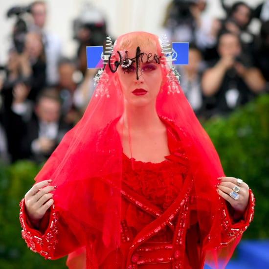 Katy Perry Makeup and Hair at the 2017 Met Gala