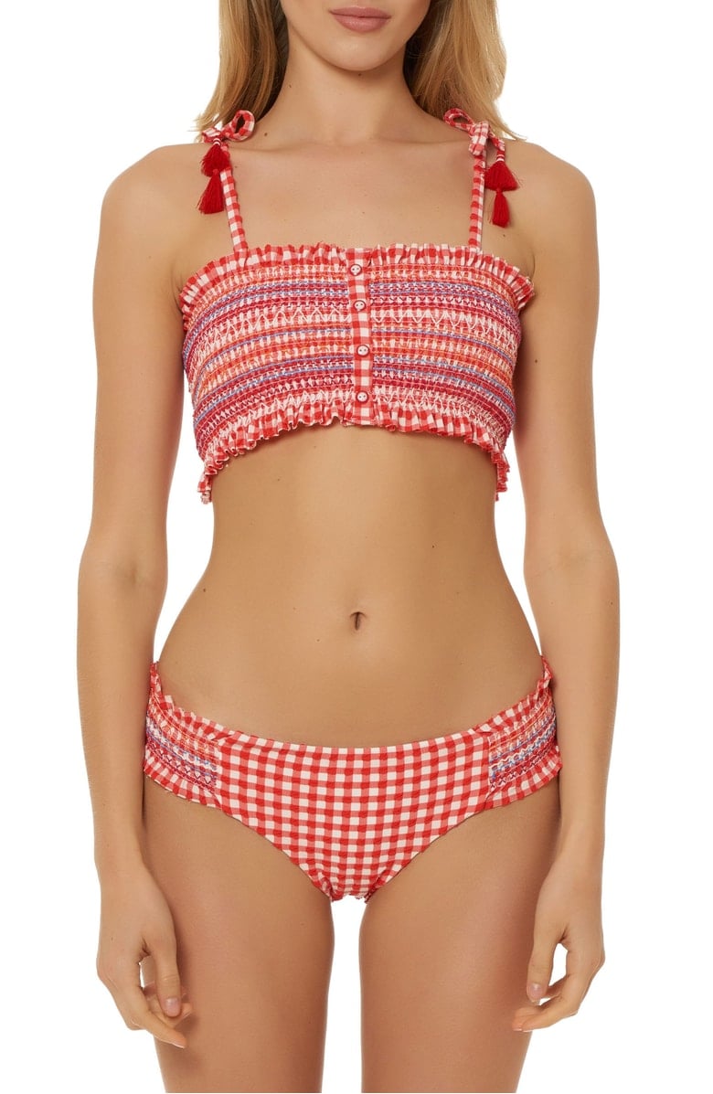 Smocked Longline Bikini