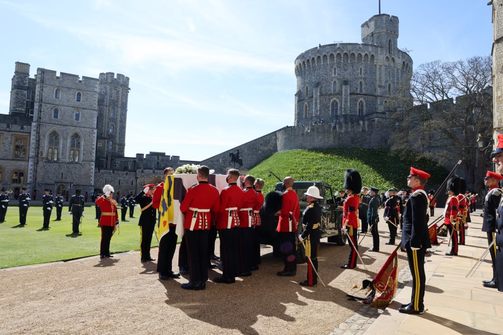 The Royal Family at Prince Philip's Funeral | Pictures