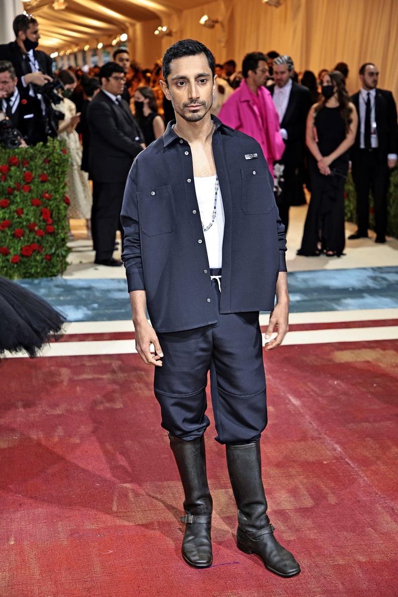 Riz Ahmed Wearing Angelo Urrutia at the 2022 Met Gala