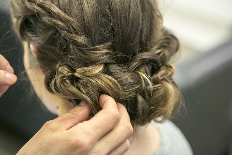 Step Six: Braided Chignon For Brunch