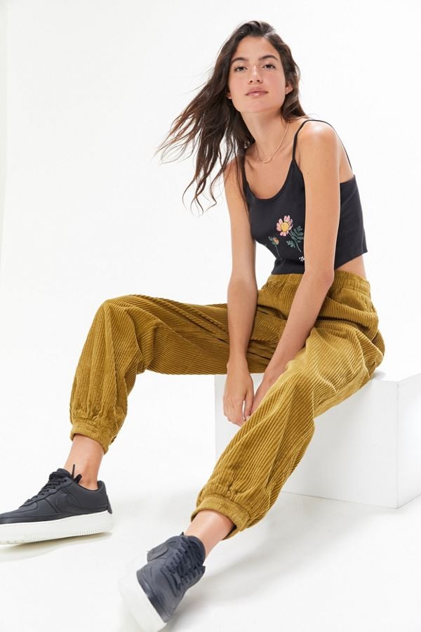 jogger corduroy