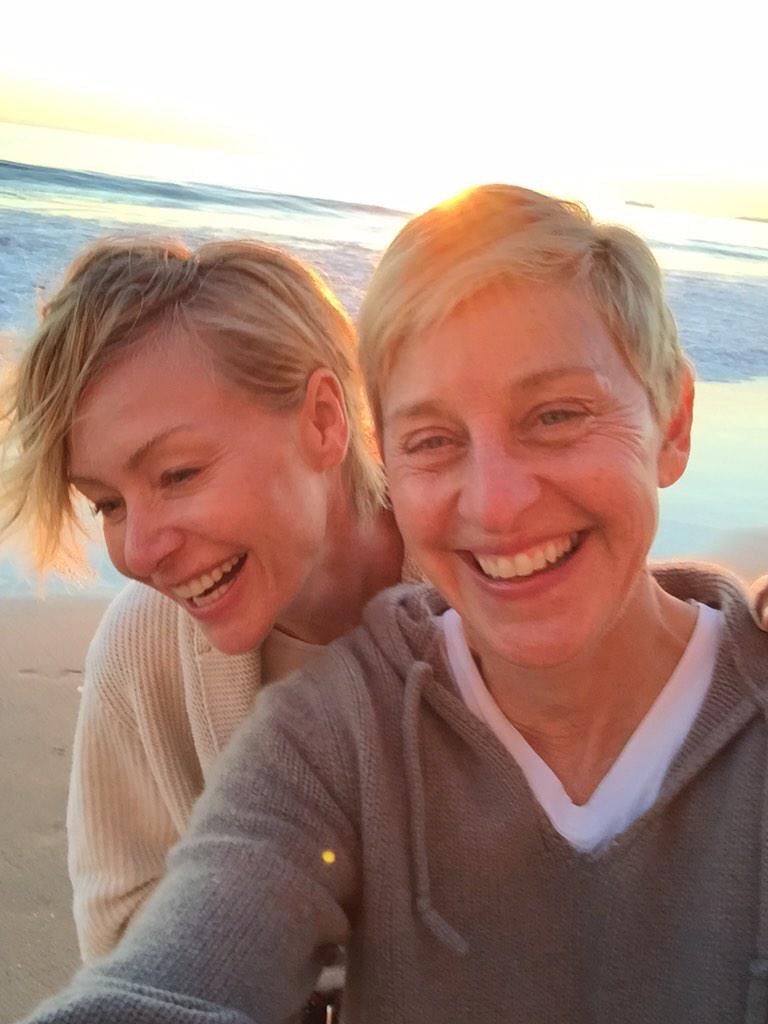 Portia de Rossi and Ellen DeGeneres: Married