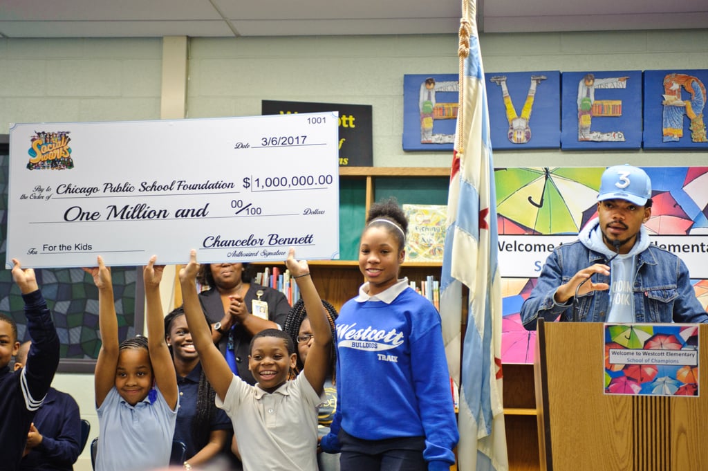 Chance the Rapper Donation to Chicago Public Schools 2017