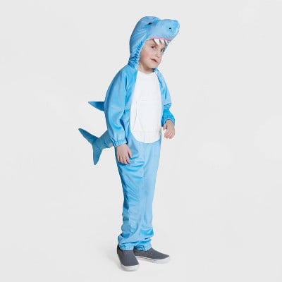 Kids' Plush Adaptive Shark Halloween Costume
