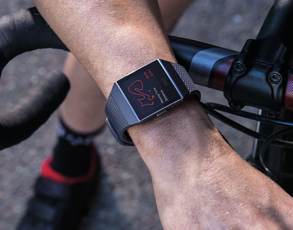 fitbit ionic cycling