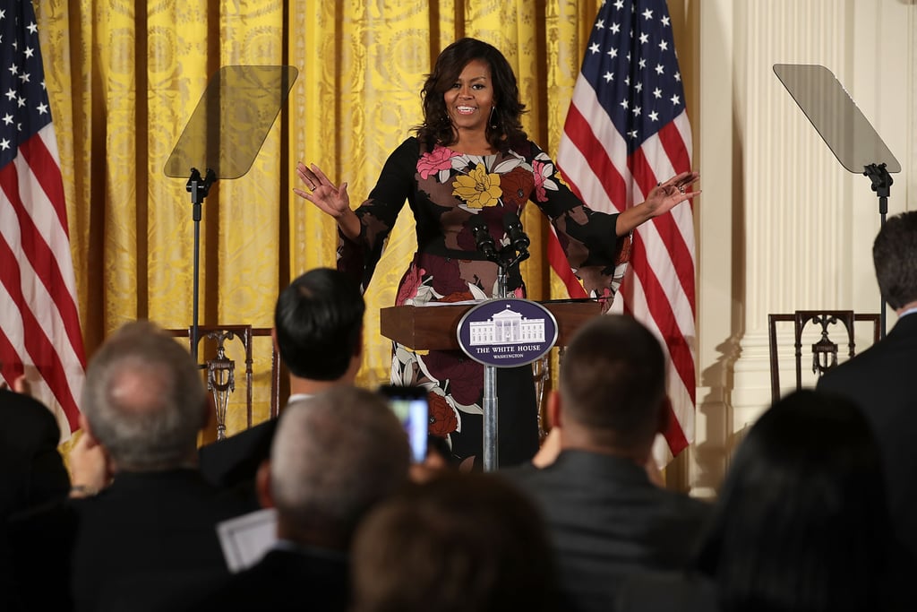 Michelle Obama's Tracy Reese Dress November 2016