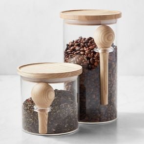 Williams Sonoma Hold Everything Coffee and Tea Stackable Canisters