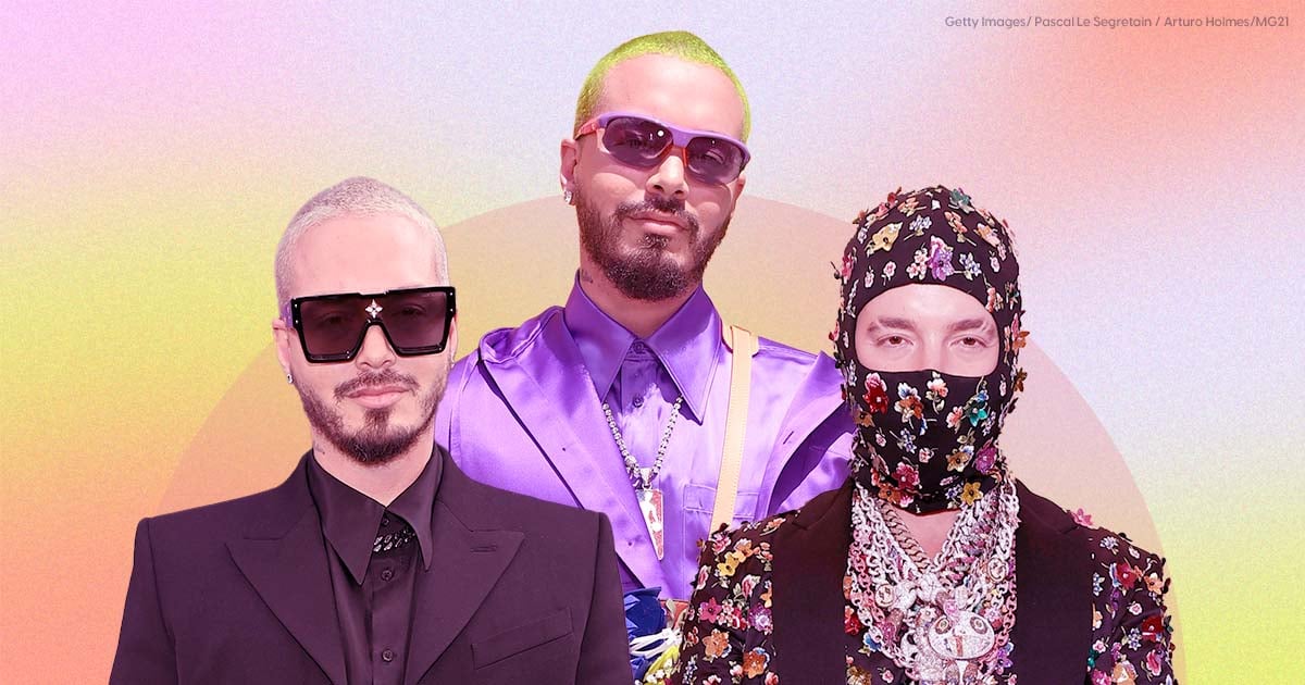 J Balvin Is Breaking Free From Gender Norm Fashion | POPSUGAR ...