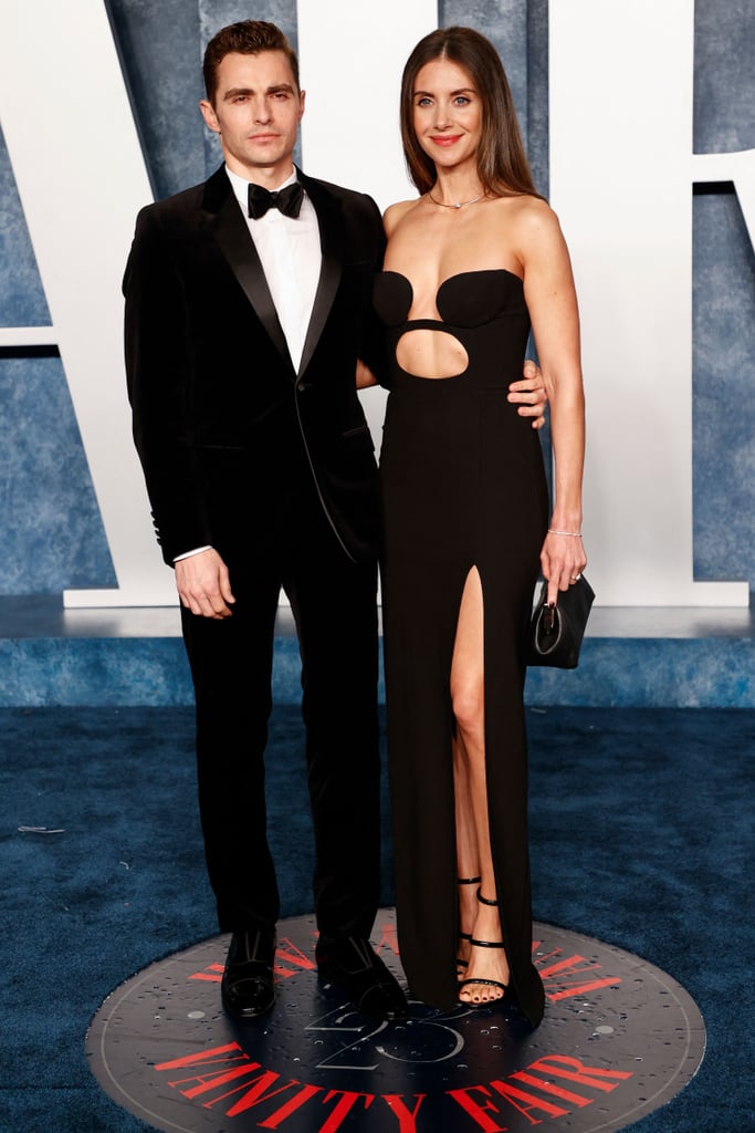 Dave Franco and Alison Brie at the 2023 Vanity Fair Oscars Party