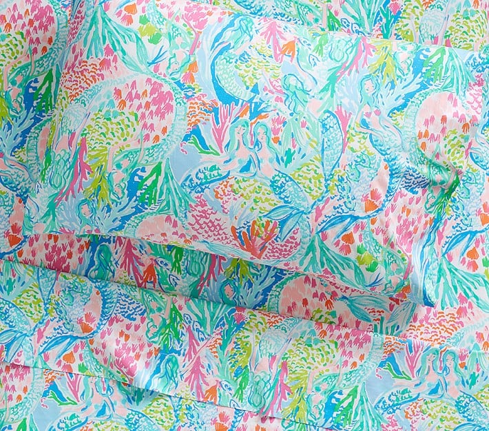 Organic Mermaid Cove Sheet Set