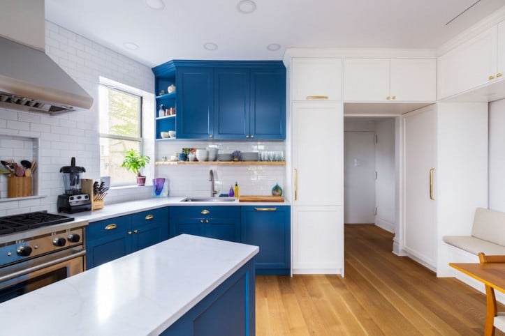 Blue Kitchens 