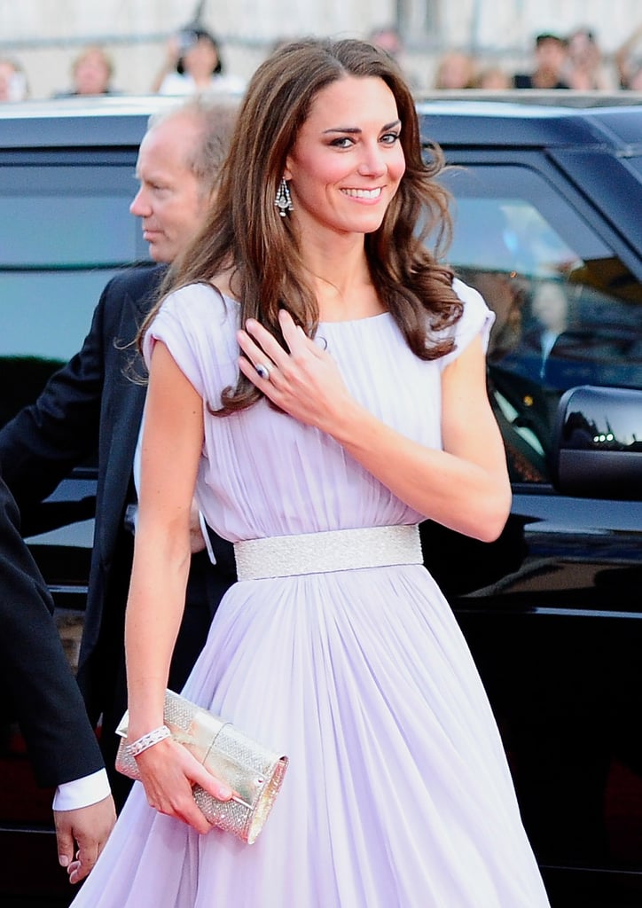 Kate's blowout came stateside during their visit to Los Angeles in 2011.