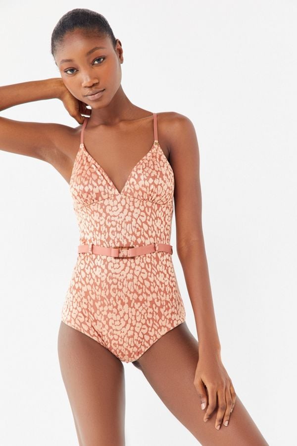 Love Stories Maddy Leopard Print One-Piece Swimsuit