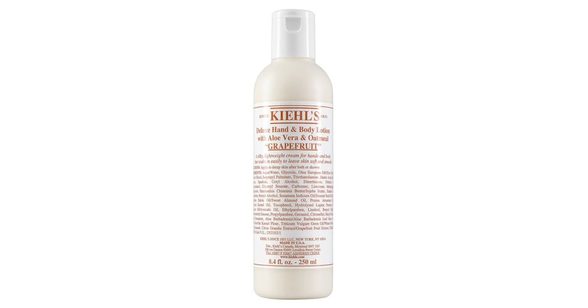 Kiehl's Deluxe Hand & Body Lotion With Aloe Vera & Oatmeal Best Skin
