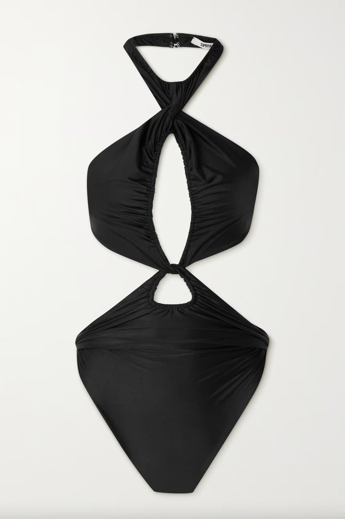 Supriya Lele Cutout Stretch-Jersey Bodysuit