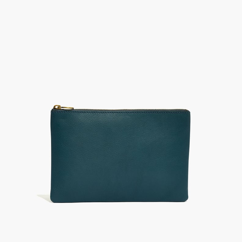 Madewell Leather Pouch Clutch