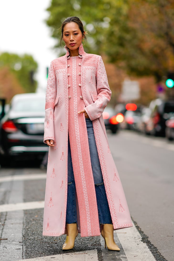 Statement Coat Street Style Trend POPSUGAR Fashion Photo 4