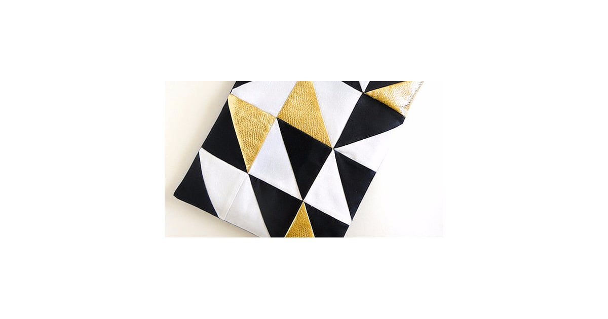 Geometric Laptop Sleeve DIY POPSUGAR Tech