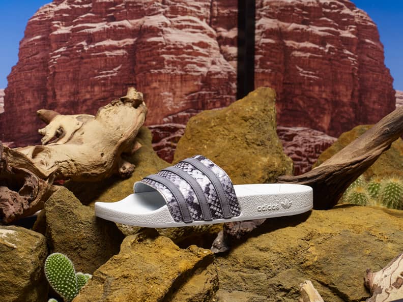Adidas 2025 snake slides