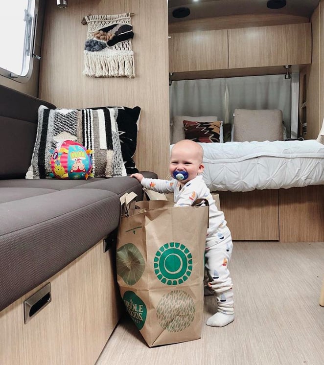 Baby Toddlers Kids Parenting Couple Is Raising 2 Toddlers In A 215 Square Foot Rv And You Ve Got To See The Inside Popsugar Family Photo 21
