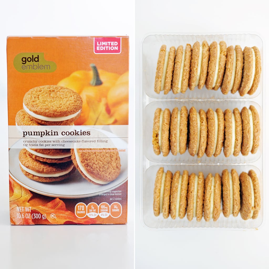 Gold Emblem Pumpkin Cookies