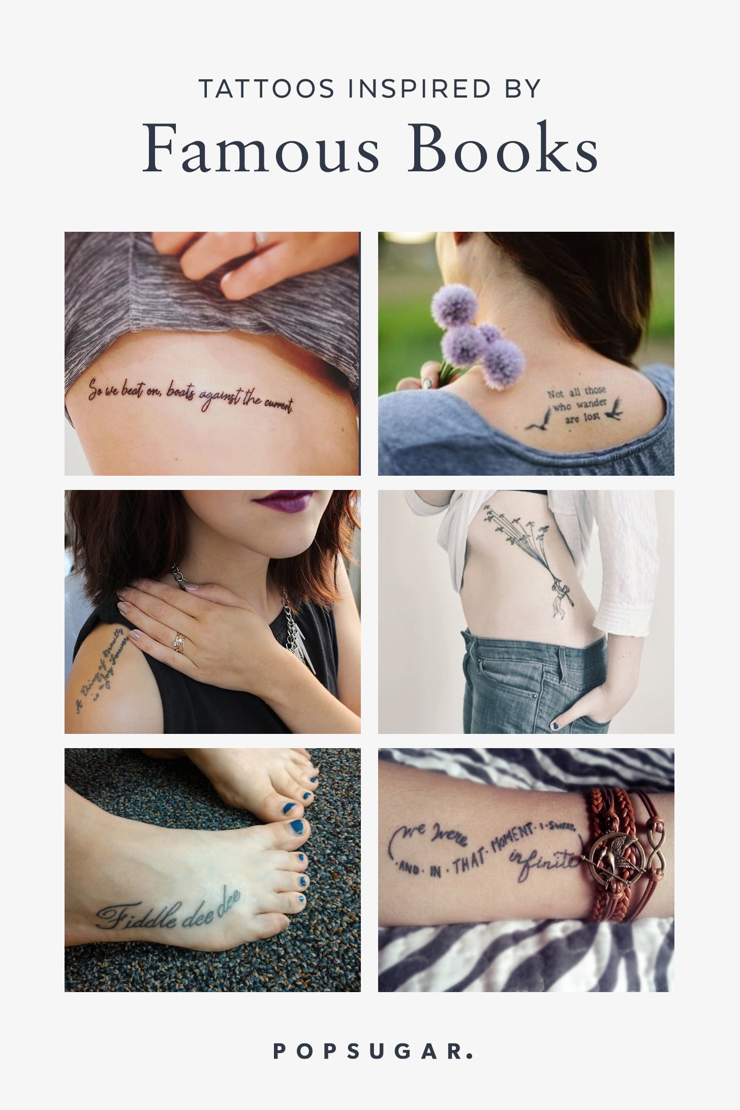 The Next Best Book Club - Book Related Banter: Bookish Tattoos Showing 1-3  of 3