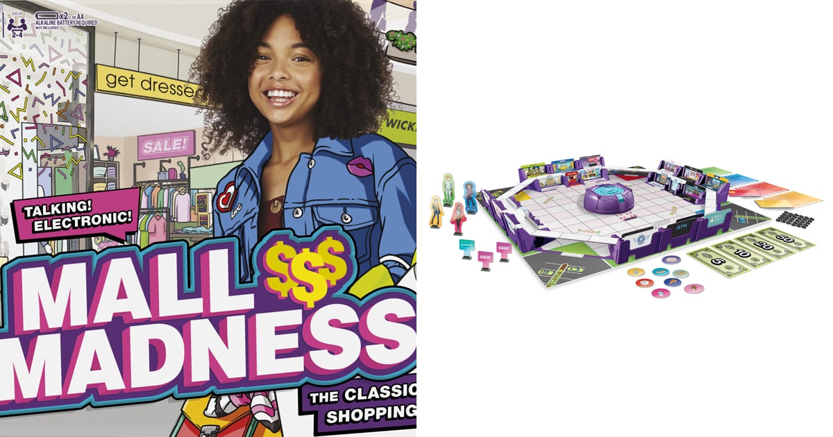 Hasbro Gaming Mall Madness Game, Talking Electronic Shopping Spree