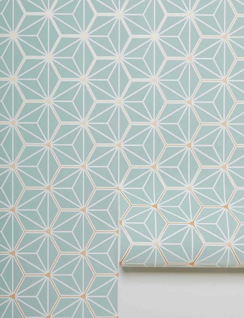 Lulu and Georgia Starburst Hexagon Wallpaper by Taylor Sterling