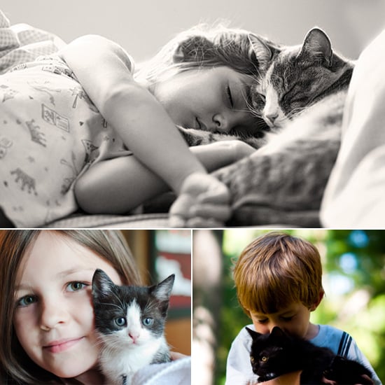 Photos of Kids and Cats