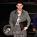Nick Jonas Leopard-Print Outfit in New York