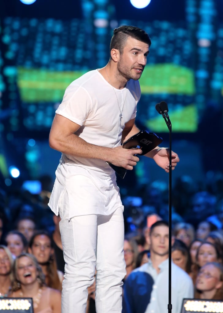 Sam Hunt at the CMT Awards 2015