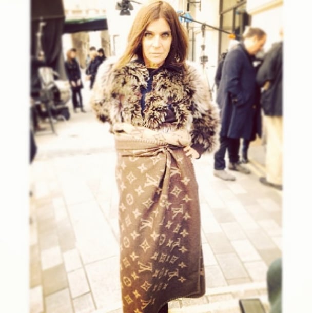 Carine Roitfeld Was Wrapped Up In Luxury Celebrity Fashion Style Beauty Instagrams Nicole Warne Popsugar Beauty Australia Photo 14 We are french, as you. carine roitfeld was wrapped up in