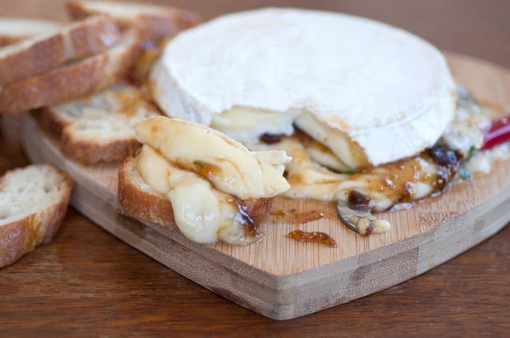 Melted, Stuffed Brie Melted, Stuffed Brie