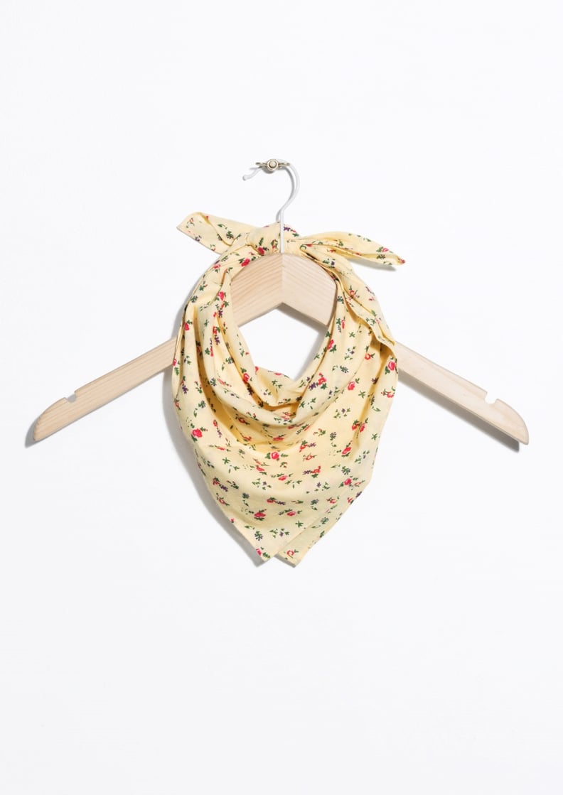 & Other Stories Floral Print Bandana