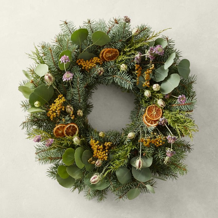 Williams Sonoma California Christmas Wreath The Best Holiday Wreaths
