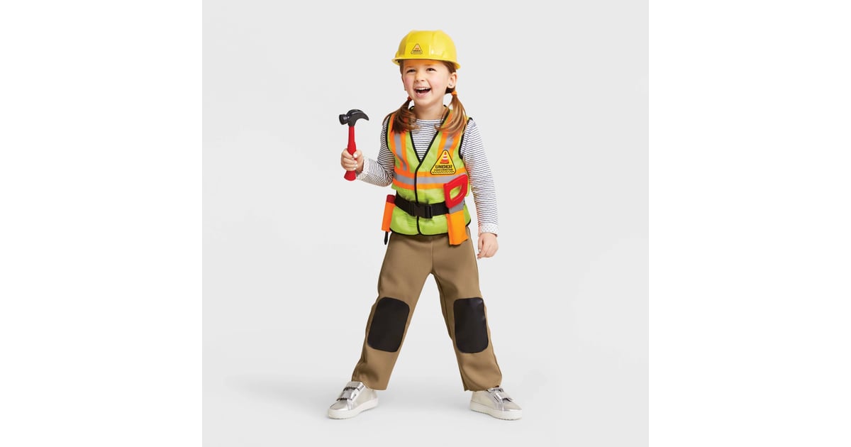 Toddler Construction Worker Halloween Costume Best Target Halloween