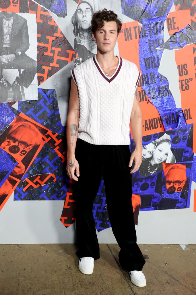 Shawn Mendes at the Tommy Hilfiger Spring 2023 Show Celebrity Style
