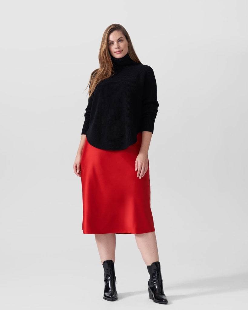 Universal Standard CeeCee Midi Bias Skirt
