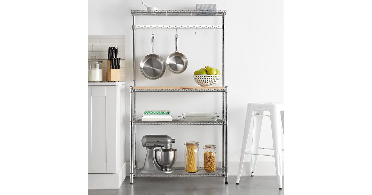 TopRated Kitchen Product Amazon Basics Kitchen Storage Baker's Rack