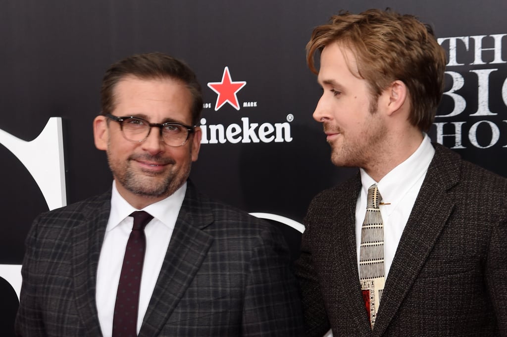 Brad Pitt and Ryan Gosling at The Big Short NY Premiere