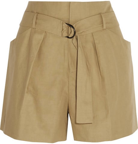 Isabel Marant Cotton and Linen-Blend Shorts