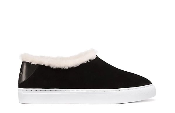 Baby, it's cold outside, but your feet don't have to be. When the temperature drops, you'll be happy to have these Tory Burch Miller Shearling Sneakers ($268).