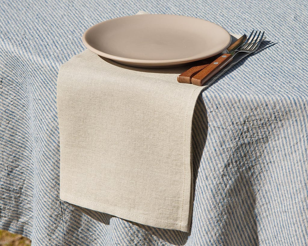 Neutral Kitchen Decor: Ecocon Linen Linen Napkins