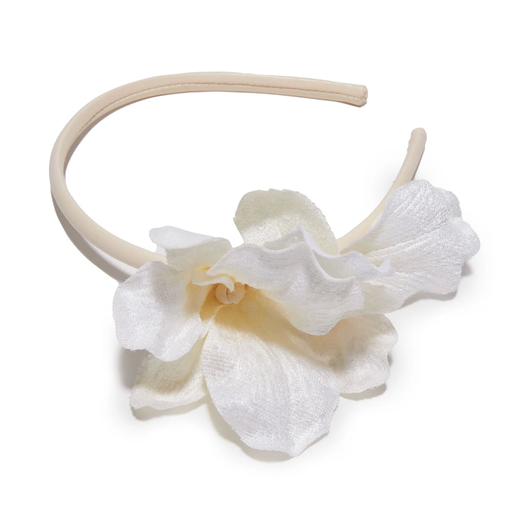 Lele Sadoughi Ivory Blair Orchid Headband