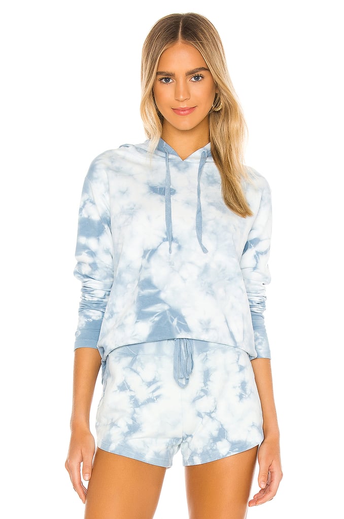 Bobi Tie Dye Terry Sweatshirt and Shorts