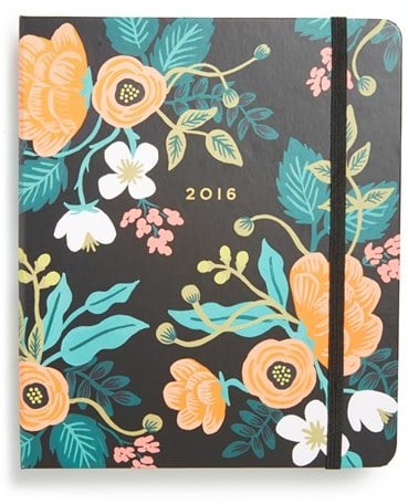 Rifle Paper Co. Floral 17-Month 2016 Planner
