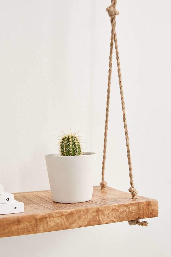 Urban Outfitters Shilo Wooden Hanging Shelf