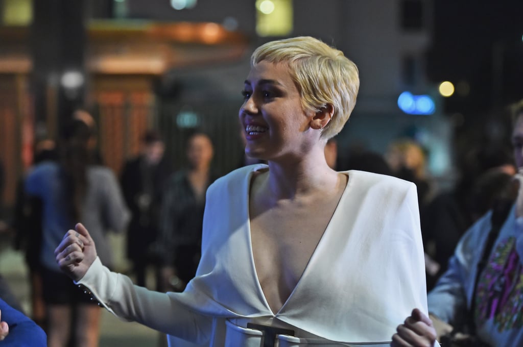 Miley Cyrus at W's Shooting Stars Exhibit 2015 | Pictures