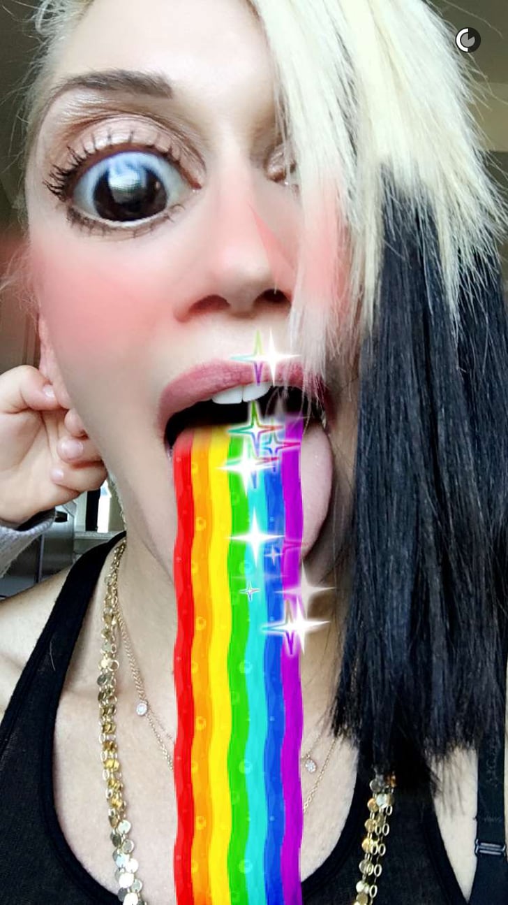 Gwen Stefani On Snapchat Itsgwenstefani Celebrities On Snapchat 2076